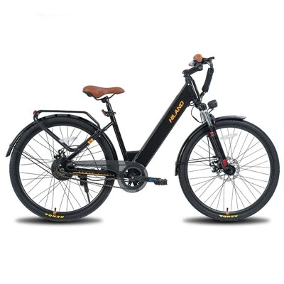 26" kraftig elektrisk urban pendlersykkel
