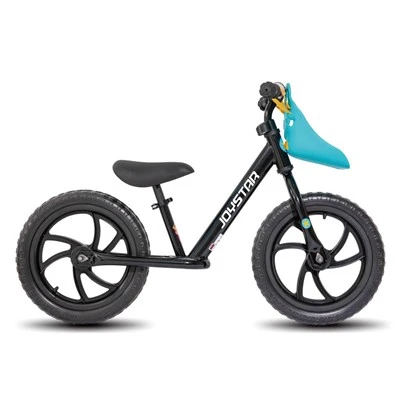 JoyStar 12 14 tommers Balance Bike for 1,5-5 år barn sykler med fotstøtte og styrekurv